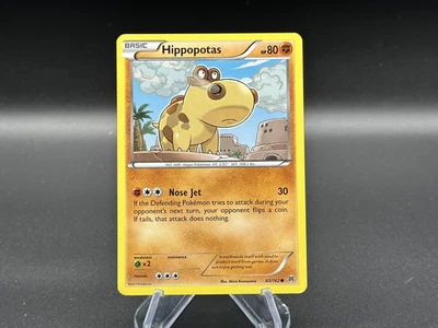 Hippopotas - 83/162 BREAKthrough - Pokémon TCG - 2015 - Image 1 of 2