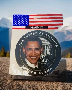 Barack Obama Presidente El Futuro de América 44º 5 1/2" Imán Nuevo - Imagen 1 de 7