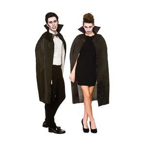 Wicked Costumes - Cape with Collar (Black) - Adult - Picture 1 of 3