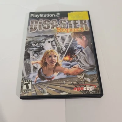 Disaster Report (Sony PlayStation 2, 2003) Complete CIB With Registration - Image 1 of 4