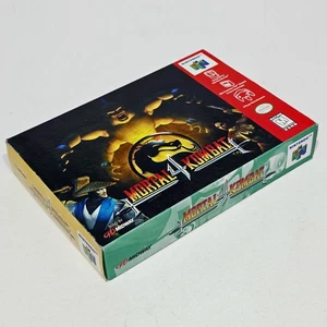Nintendo 64 Bloody Mature 3D Beat 'em Up Mortal Kombat 4 US Ntsc Cib NM - Picture 1 of 8