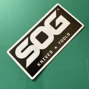 🔥 SOG 3M QUALITY Sticker Decal cutlery knives knife tools tactical Pelican Case - Picture 1 of 4