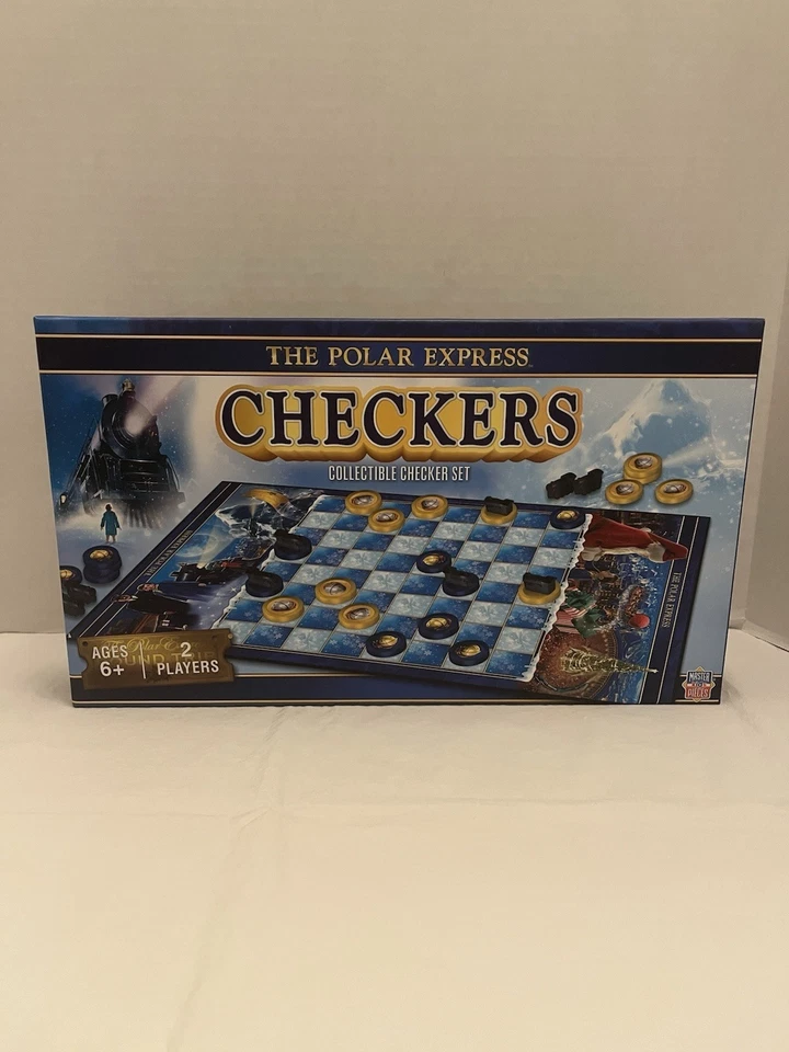 MasterPieces 41983 Polar Express Checkers Board Game
