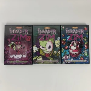 Invader Zim Complete Series Volume 1 2 3 (6-Disc DVD Set, Nickelodeon) - Picture 1 of 9