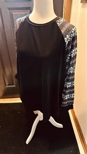 18W Long Sleeve Top 098 - Picture 1 of 3