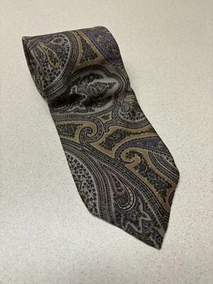 Corbata puntiaguda Robert Talbott/Mark Shale 100 % seda para hombre Foto 1 de 3