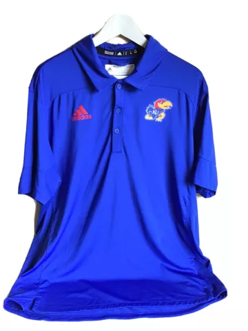 Mens Adidas Aeroready Louisville Kentucky Cardinal Mascot Short Sleeve Polo XL Cover
