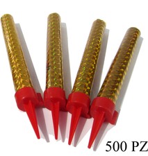 500 CANDELA CANDELINE MAGIC FLAMBE FONTANA LUMINOSA PARTY TORTA