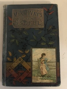 Antique Little Dot Series Many Ways Of Being Useful St Paul’s  Granny Book Blue - Bild 1 von 11