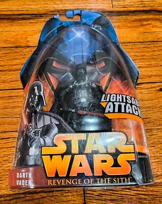 Hasbro Star Wars E3 Revenge Of The Sith 11 Darth Vader Lightsaber Attack Action - Image 1 of 2
