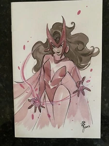 SCARLET WITCH & QUICKSILVER #1 | PEACH MOMOKO UNKNOWN COMICS VIRGIN VARIANTš„ NM - Picture 1 of 2
