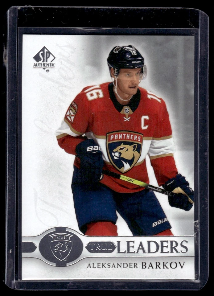 2020-21 SP Authentic True Leaders Aleksander Barkov Florida Panthers #TL-AB - Image 1 of 2