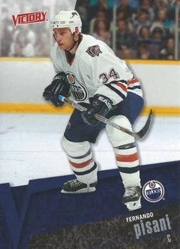 #76 Fernando Pisani - Edmonton Oilers - 2003-04 Upper Deck Victory Hockey - Image 1 of 1