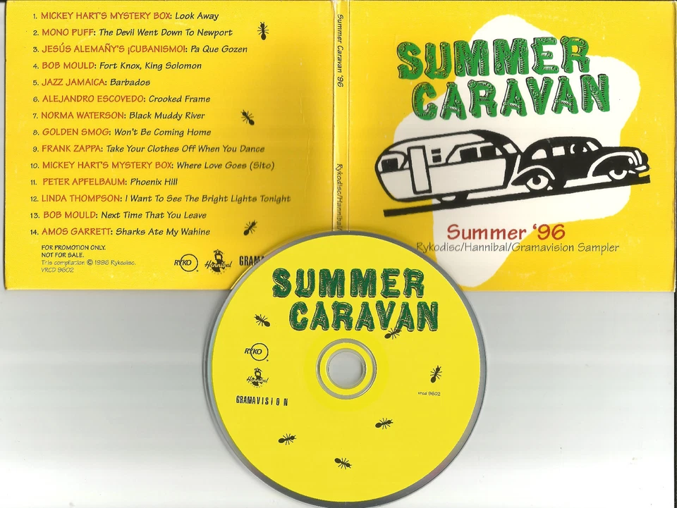 PROMO CD GRATEFUL DEAD Bob Mould FRANK ZAPPA Golden Smog Alejandro Escovedo 96   - Imagem 1 de 1