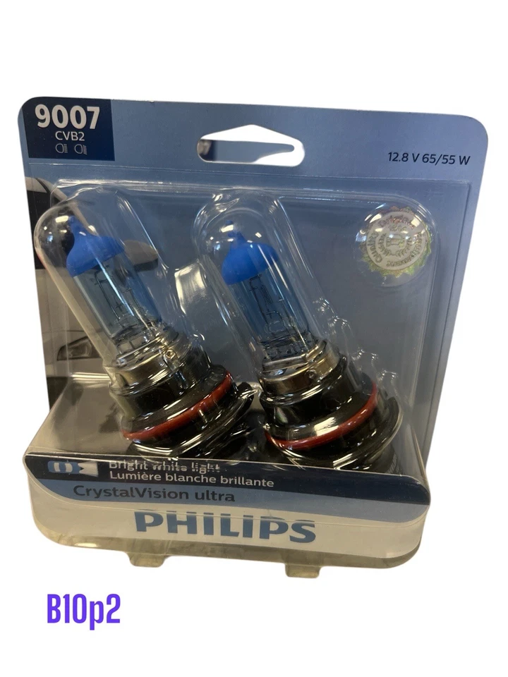 Philips 9007CVB2 Crystalvision Ultra Faro Faro Bombilla 9007 - PACK DE 2 Foto 1 de 1