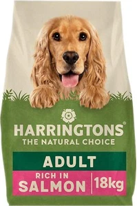 Harringtons Complete Dry Adult Dog Food Salmon&Potato 18kg-Made with All Natural - Picture 1 of 5