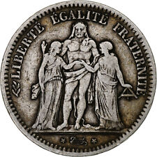 [#1284747] France, 5 Francs, Hercule, 1849, Bordeaux, Argent, TB+, Gadoury:683, 