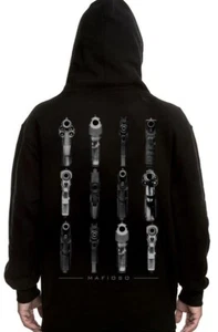 Mafioso Gun Barrels Loaded Weapons Urban Gangster Skate Tattoo Sweatshirt Hoodie - Bild 1 von 3