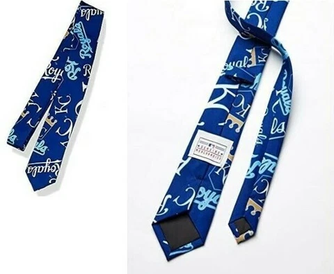 KANSAS CITY ROYALS MENS SUIT TIE MLB BASEBALL JERSEY COLORS OSFA S M L XL RARE Cover