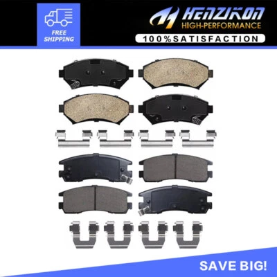 Pastillas de freno delanteras y traseras de cerámica para Century Regal Impala Grand Prix Montana nuevas Foto 1 de 4