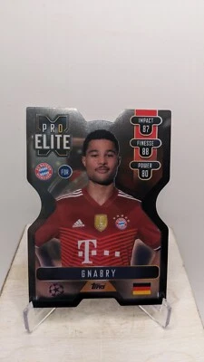 2021 Topps Match Attax Extra Serge Gnabry Pro Elite Chrome X-XS13  - Image 1 of 4