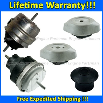 Комплект креплений двигателя и коробки передач K3052 5 шт для 1997-2001 Audi A4/A4 Quattro 1,8 л - Изображение 1 из 4