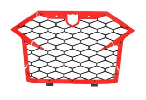 Pro Armor Front Grille Grill Red Polaris RZR Pro R | R4 Turbo R 2022+ - Picture 1 of 4