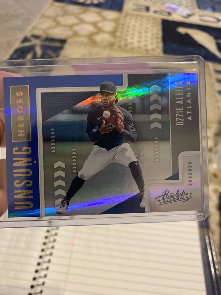 2020 Absolute Unsung Heroes #UH10 Ozzie Albies - Atlanta Braves!!! 🔥⚾️😋!!! - Image 1 of 2