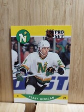 PERRY BEREZAN🏆1990 Pro Set Series II #459 NORTH STARS  NHL Hockey Card🏆