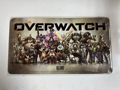 Placa de licencia de arte metálico Overwatch Gwp Blizzard sellada - Mejor compra pedido anticipado Foto 1 de 2