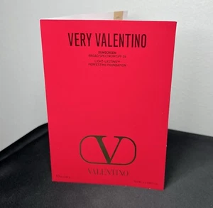 Very Valentino Light-Lasting Perfecting Foundation Sample Card w/6 Shades LSF 26 - Bild 1 von 7