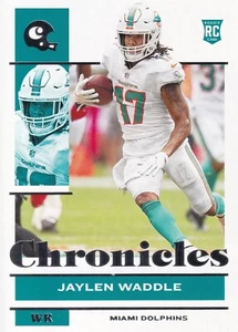 2021 Panini Chronicles #76 - Jaylen Waddle (RC) - Miami Dolphins - Picture 1 of 2