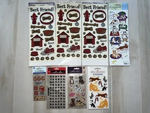 VTG Sandylion Stickers - Dogs - Puppy Pet Scrapbooking NEW 2004 + 5 More Packs - Picture 1 of 20