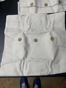two pillow covers 19x19 - Picture 1 of 4