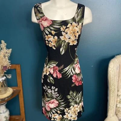 Vintage 1980s/90s MC Squared Floral Sleeveless Mini size M Foto 1 de 4