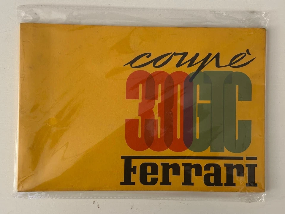 ORIGINALE!!! Catalogo Parti Di Ricambio FERRARI 330 GTC Coupè - Immagine 1 di 1