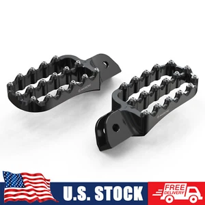 Par de estriberas ampliadas reposapiés almohadillas para BMW R1200GS Adventure 13-18 R1250GS 19 - Imagen 1 de 13