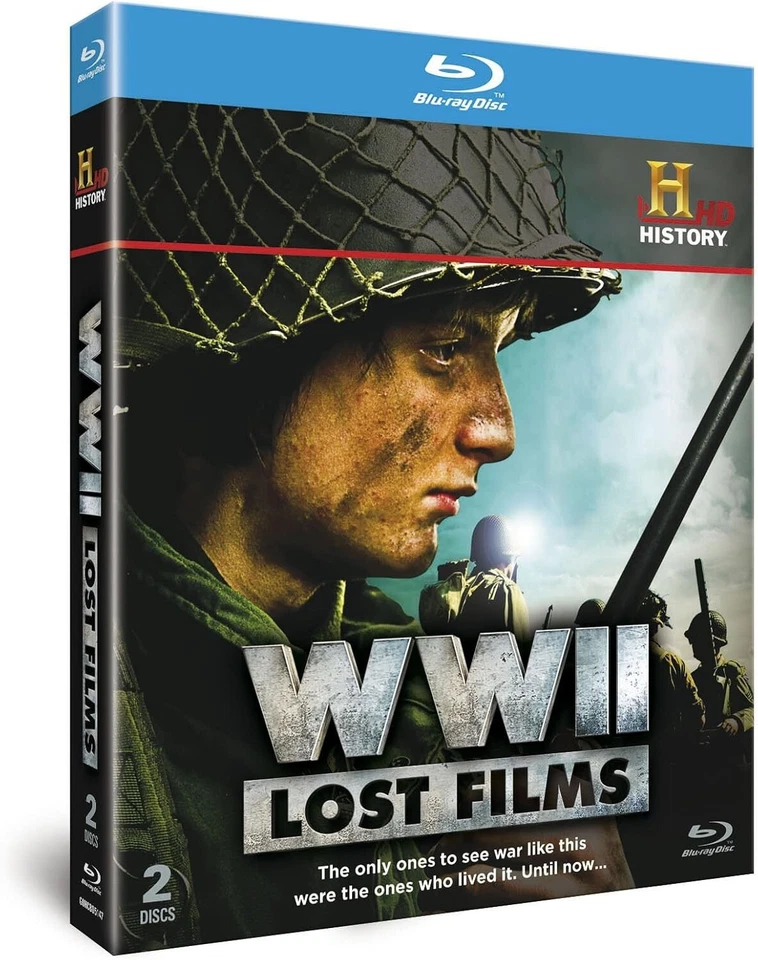 World War II: Lost Films  [2 Blu-ray] - New & Sealed - The History Channel - Image 1 of 1