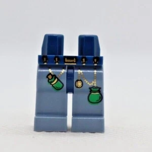 LEGS -  Sand Blue Potion Magic Bag Good Wizard Castle LEGO® Minifigure Part - Picture 1 of 1