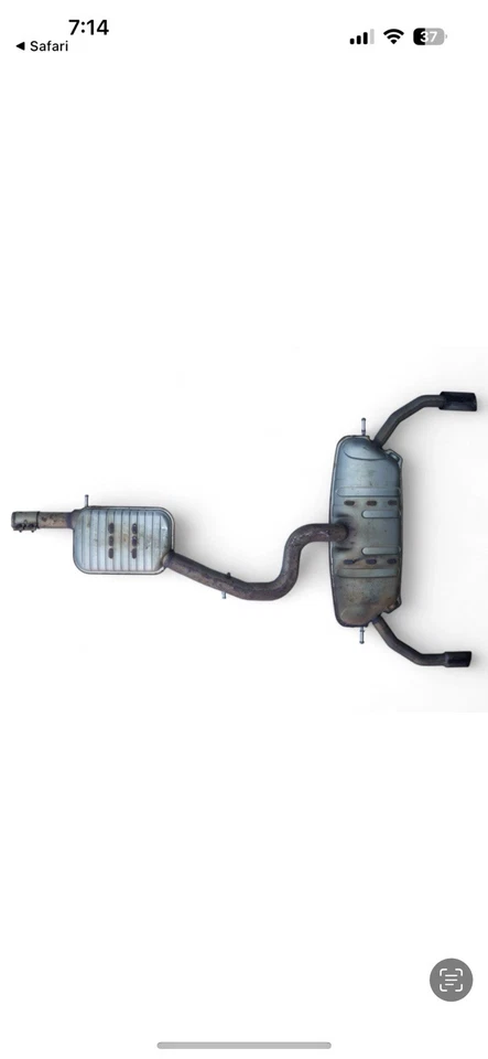 2015-2019 catback exhaust audi a3 Quattro 2.0t OEM  - Image 1 of 1