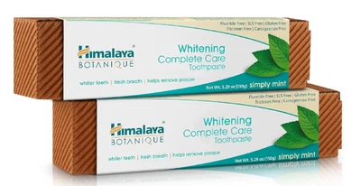 2-Pack Himalaya Botanique Whitening Complete Care Toothpaste, 5.29 Ounce 03/2026 - Image 1 of 4