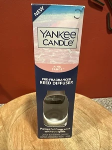NEW Yankee Candle Reed Diffuser Pre-Fragranced Pink Sands Sticks 2019 - Picture 1 of 5