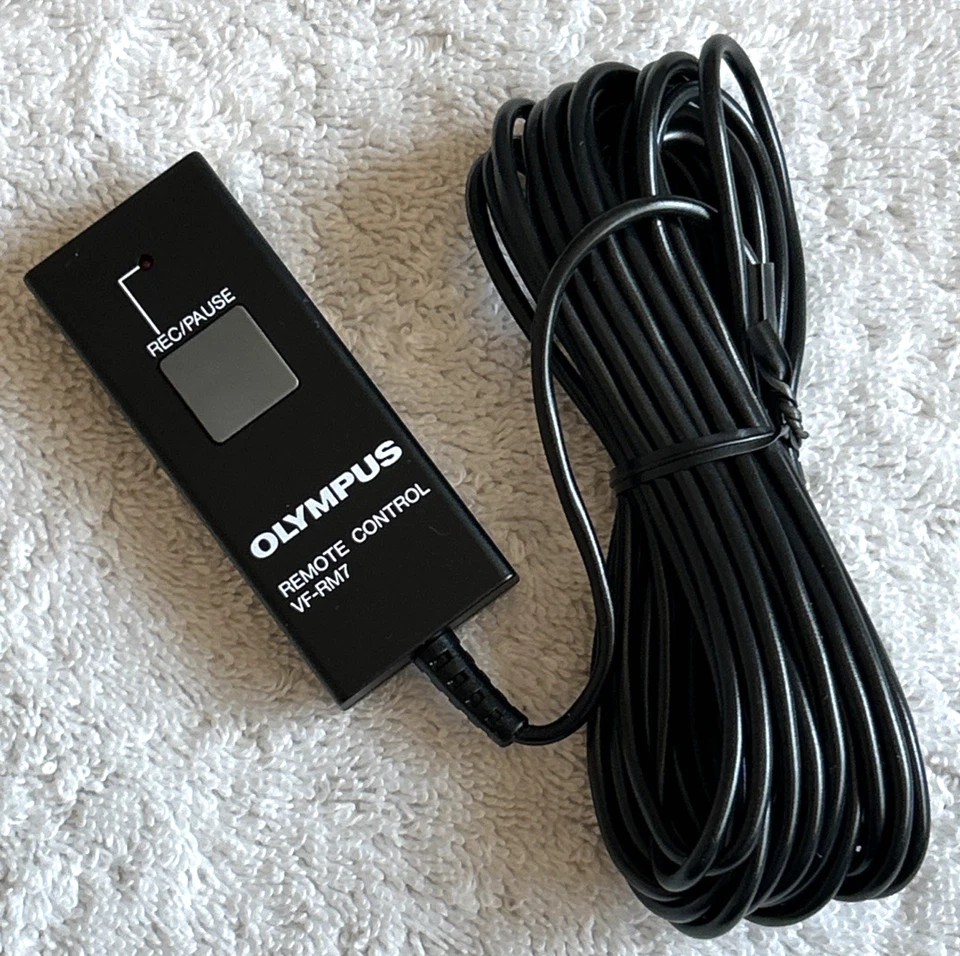 Olympus Remote Control VF-RM7-U VHS Movie Camera Photography Video Japan NEW OEM - Image 1 of 4