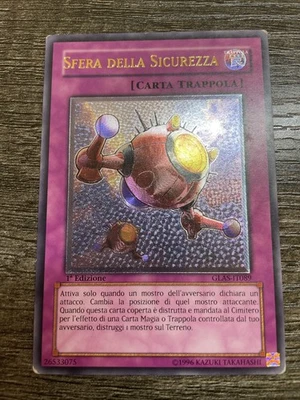Yugioh Security Orb GLAS-EN089 GLAS-IT089 Ultimate Rare 1st Ed LP ITALIAN C - Image 1 of 4