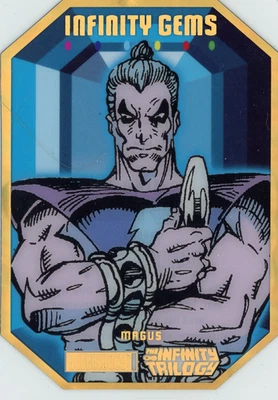 2024 Marvel Allegiance Infinity Trilogy INFINITY GEMS Mind Insert # IG-4 Magus - Image 1 of 2