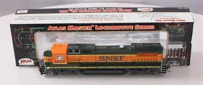 Atlas 9026 HO Scale BNSF Dash 8-40B Diesel Locomotive #8607 MT/Box - Image 1 of 4