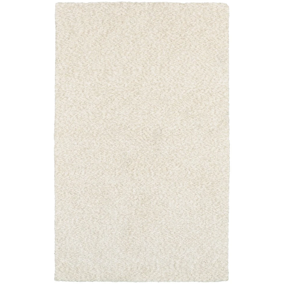 3x5 Sphinx Ivory Solid Monochrome Handcrafted Area Rug 73402 - Aprx 3' x 5' - Image 1 of 1