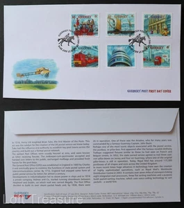 Guernsey Stamps: "500 Years of Postal History" First Day Cover 2016 - Picture 1 of 3