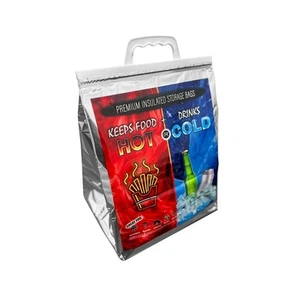 Insulated Picnic Shopping Cooler Bag for Grocery Beach Camping Hiking Travel - Picture 1 of 1