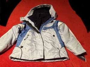 Cherokee boys fleece lined jacket blue color size XS/4-5 - Picture 1 of 15
